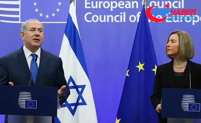 AB Yüksek Temsilcisi Mogherini ile Netanyahu bir araya geldi