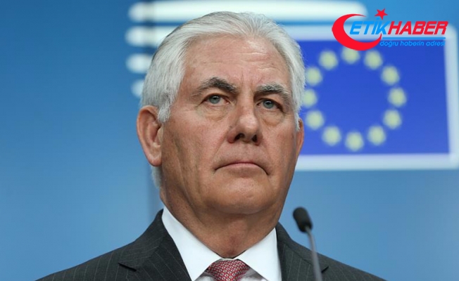 ABD Dışişleri Bakanı Tillerson: Büyükelçiliğin Kudüs'e taşımasının birkaç yıl sürebilir