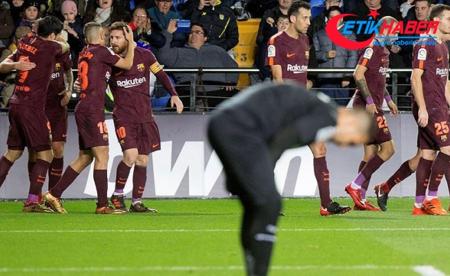 Barcelona, Villarreal deplasmanından 3 puan aldı