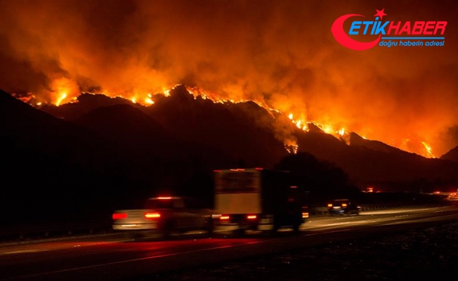 California'daki orman yangını kontrol edilemiyor