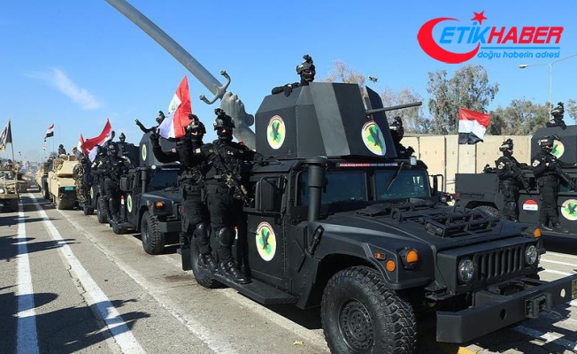 Irak'ta 'DEAŞ zaferi' için askeri töreni