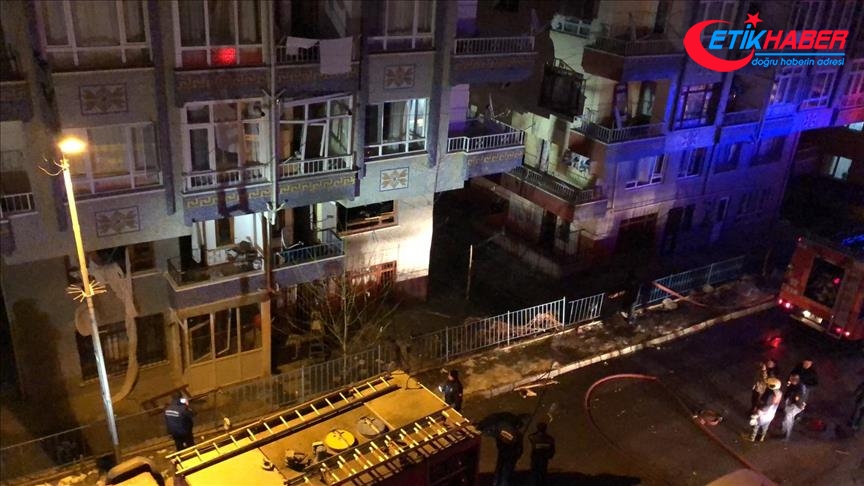 Ankara Pursaklar'da doğal gaz patlaması: 7 yaralı