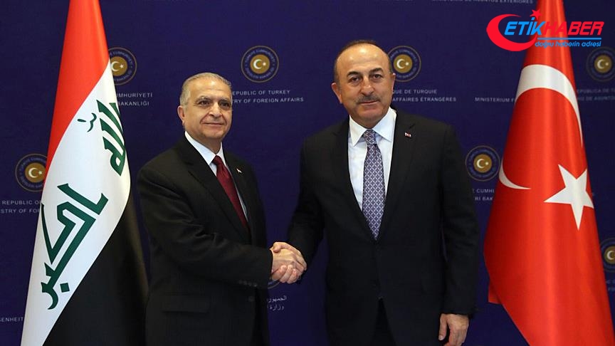 Çavuşoğlu Irak Dışişleri Bakanı Hakim ile bir araya geldi