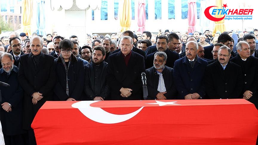 Erdoğan eski milletvekili Aksak'ın cenazesine katıldı