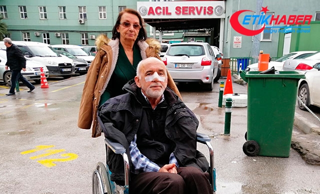 Özel halk otobüsü şoförü, yaşlı kadına tokat attı, eşinin burnunu kırdı