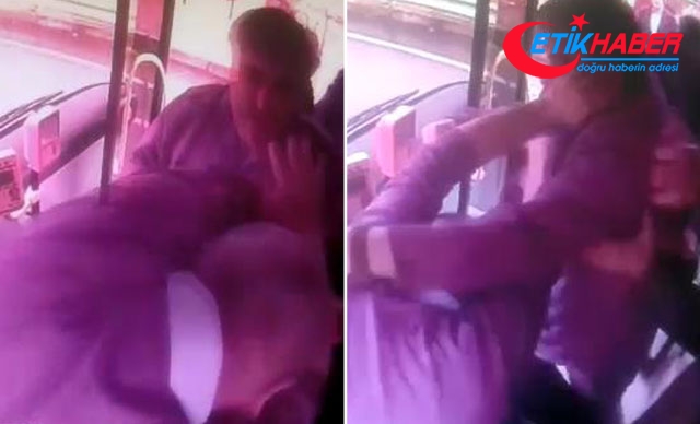 Trabzon'da otobüs şoförüne yumruklu saldırı