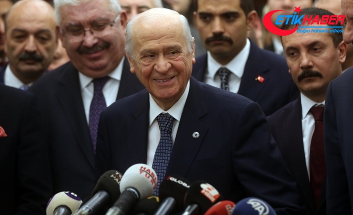 MHP Lideri Bahçeli: CHP Genel Başkanı milli güvenliğe tehdit bir duruma gelmiştir
