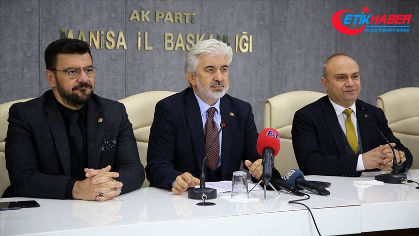 AK Parti Manisa İl Başkanlığında Salih Hızlı görevi devraldı