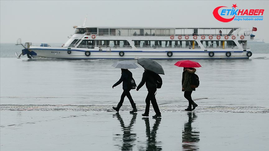 Batı Anadolu için kuvvetli yağış ve fırtına uyarısı