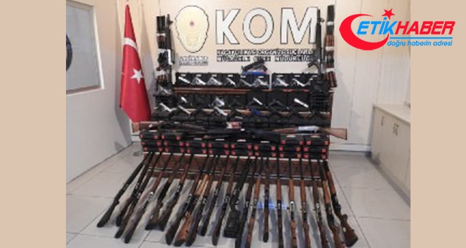 Gaziantep'te av bayilerine ‘ruhsatsız silah' operasyonu: 5 gözaltı