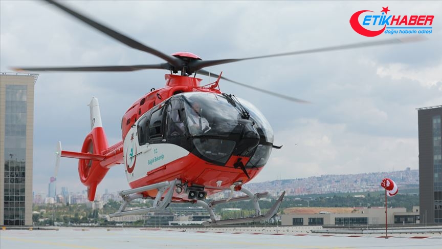 'Helikopter ambulanslar 2008'den bu yana 31 bin 900 hasta taşıdı'