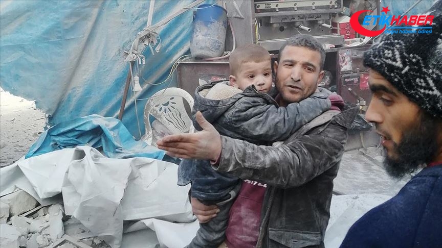 Esed rejimi ve Rusya ateşkese rağmen İdlib'de hava saldırılarına başladı: 10 ölü