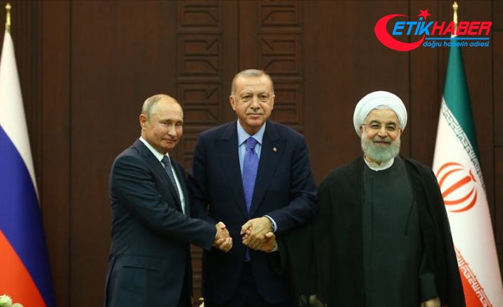 Cumhurbaşkanı Erdoğan, Putin ve Ruhani yarın Suriye'yi görüşecek