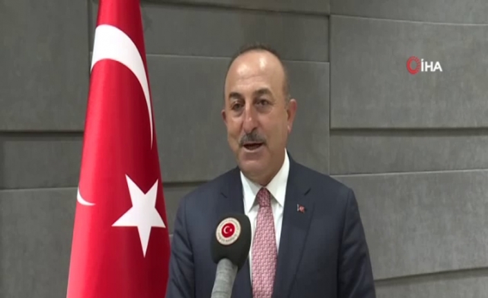 Dışişleri Bakanı Çavuşoğlu, Libya dönüşü açıklamalarda bulundu