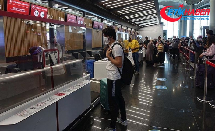 İstanbul havalimanlarında yurt dışı uçuşları yeniden başladı