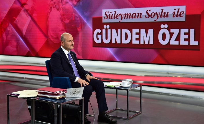 Bakan Süleyman Soylu: “Türkiye bütün dünyaya örnek bir yeni metot oluşturdu