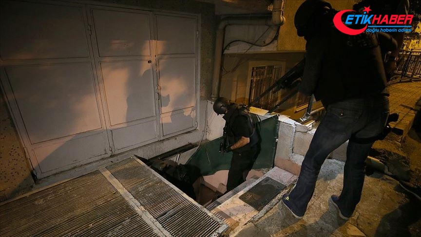 İstanbul'da terör örgütü DEAŞ'a yönelik eş zamanlı operasyon başlatıldı
