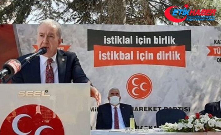 MHP'li Durmaz: CHP'nin Atatürk maskesi düşmüş, altındaki HDP yüzü apaçık görünmüştür