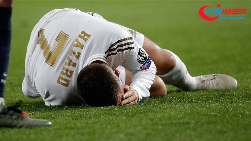 Real Madrid'de Eden Hazard sakatlandı