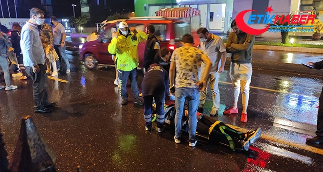 Sarıyer'de yağış nedeniyle kayganlaşan yolda zincirleme kaza: 6 yaralı