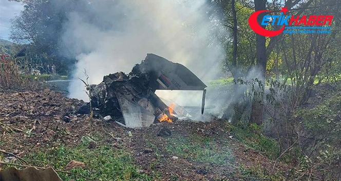 Sırbistan'da savaş uçağı düştü: 1 ölü