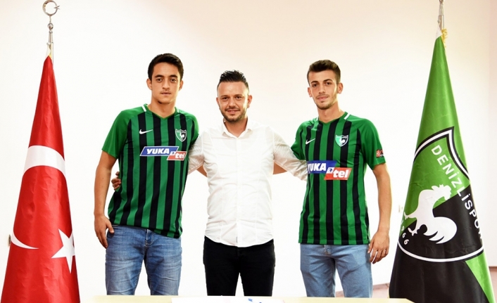 Denizlispor 2 yeni futbolcuyla anlaşma imzaladı
