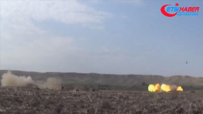 Ermenistan ordusu Azerbaycan'ın Terter kentine 2 binden fazla top mermisi attı