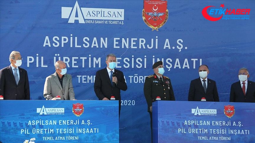 Türkiye'nin ilk lityum iyon pil üretim tesisinin temeli Kayseri'de atıldı