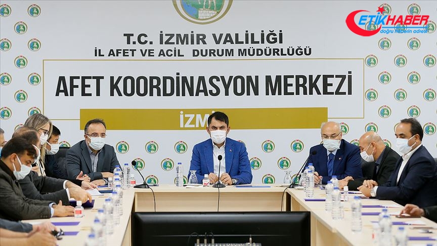 İzmir'de Bakan Kurum başkanlığında koordinasyon toplantısı yapıldı