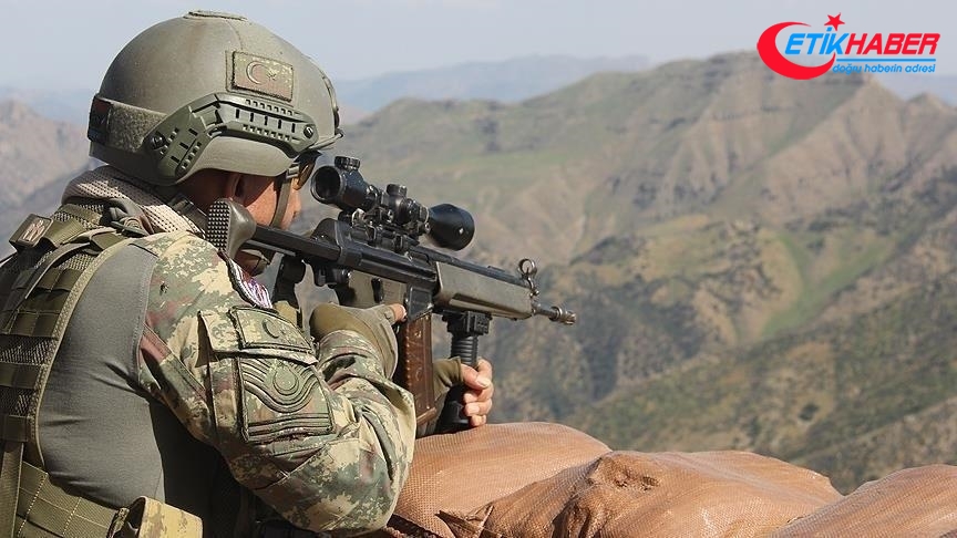 Barış Pınarı bölgesinde 7 PKK/YPG'li terörist etkisiz hale getirildi