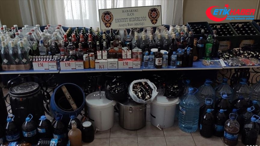 Trakya'da son bir haftada 6.5 ton sahte içki ele geçirildi
