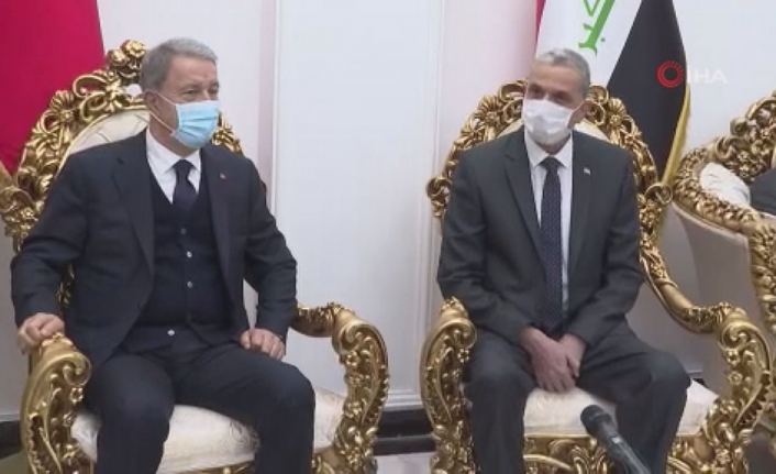Bakan Akar, Irak İçişleri Bakanı El Ganimi ile görüştü