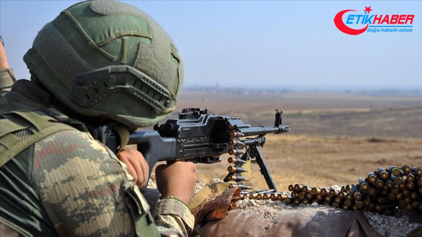 Barış Pınarı ve Fırat Kalkanı bölgelerinde 3 PKK/YPG'li terörist etkisiz hale getirildi