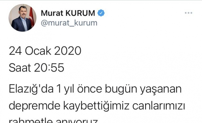 Çevre ve Şehircilik Bakanı Murat Kurum: "Ülkemizi depremlere hazır hale getiriyoruz"