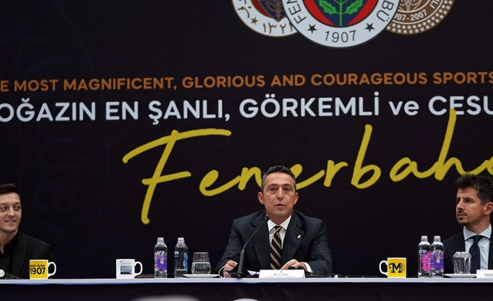 Fenerbahçe Başkanı Ali Koç: "Mesut Özil, Fenerbahçe’sine kavuştu"
