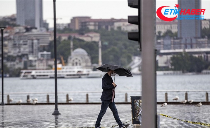İstanbul, Trakya, Kocaeli ve Yalova çevrelerinde kuvvetli yağış bekleniyor