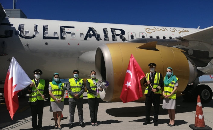 Bahreynli havayolu şirketinden İstanbul’a 14 ay sonra ilk uçuş