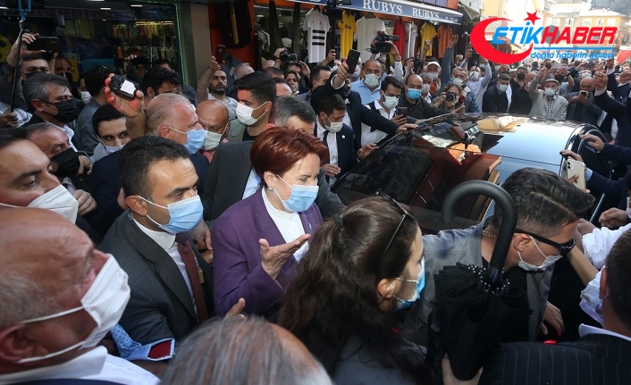 İP Genel Başkanı Meral Akşener, Rize'de protesto edildi