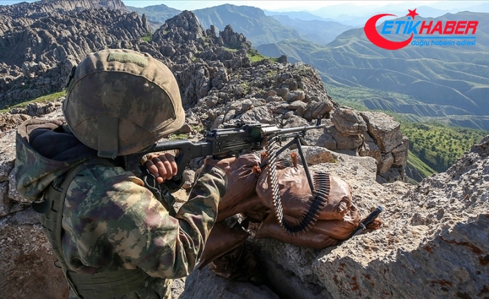 Irak'ın kuzeyindeki Gara bölgesinde 5 PKK'lı terörist etkisiz hale getirildi