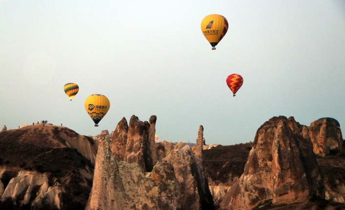 Kapadokya bölgesini Nisan ayında 74 bin turist ziyaret etti