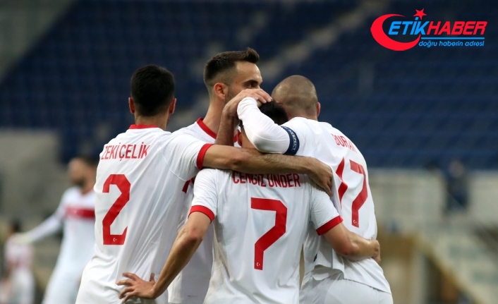 A Milli Futbol Takımı, son hazırlık maçında Moldova'yı mağlup etti