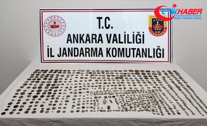 Ankara'da 718 parça tarihi eser ele geçirildi
