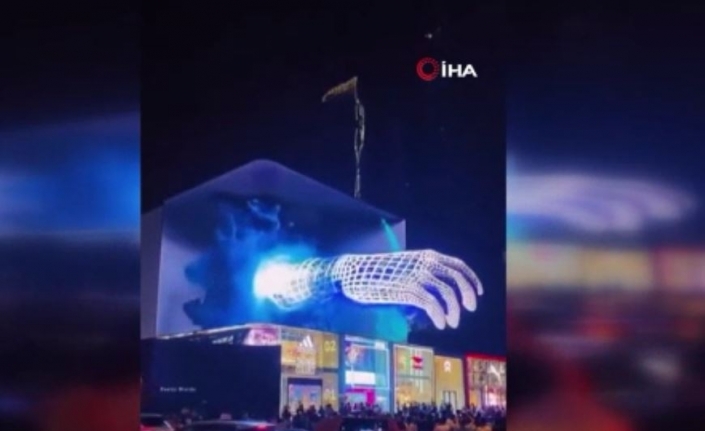Çin’de 3 boyutlu reklam çılgınlığı