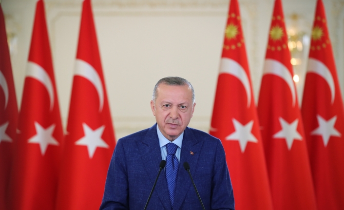 Cumhurbaşkanı Erdoğan, Kilis Yukarı Afrin Barajı ve İçmesuyu İsale Hattı Açılış Töreni’ne canlı bağlandı