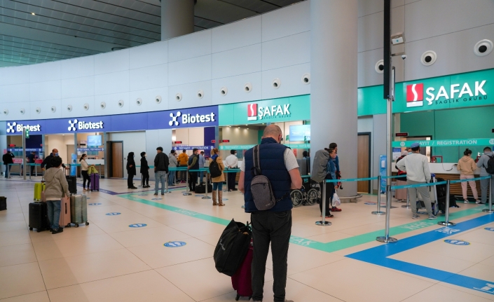 İstanbul Havalimanı’nda PCR test sonuç süresi kısaldı: 1,5 saatte Covid-19 testi