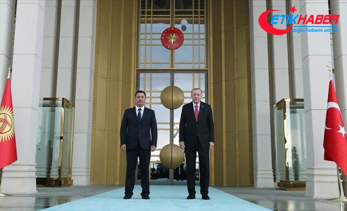 Kırgızistan Cumhurbaşkanı Caparov Türkiye'de