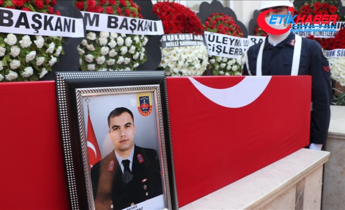 Şehit Jandarma Uzman Çavuş Adil Yılmaz, Hatay'da son yolculuğuna uğurlandı