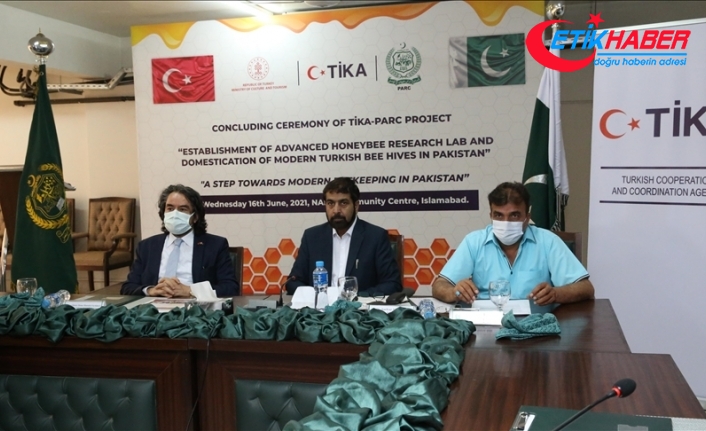 TİKA'nın Pakistanlı arıcılara verdiği "İleri Düzey Arı Araştırma Eğitimi Programı" tamamlandı