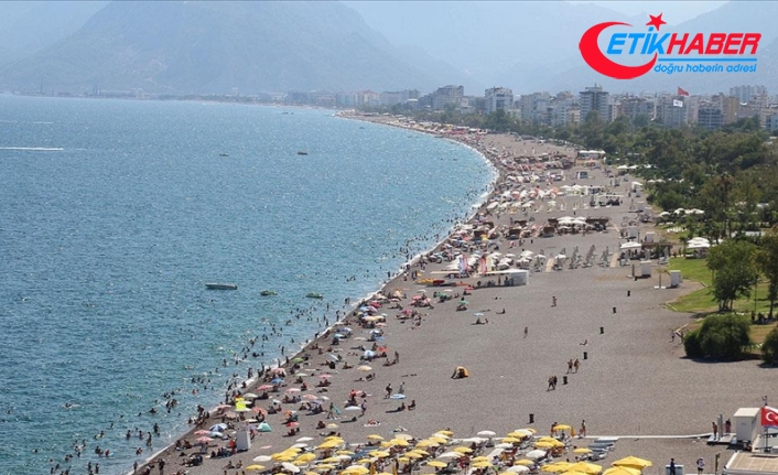 'Turizmin başkenti' Antalya 7 ayda 3 milyon 396 bin turist ağırladı