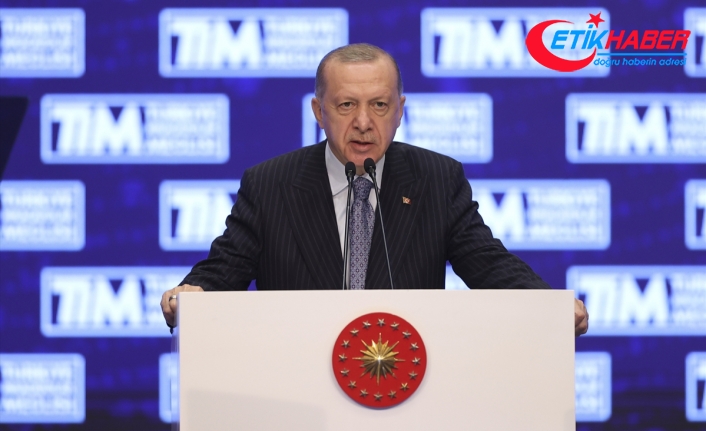 Cumhurbaşkanı Erdoğan: İhracattaki başarılarımız milli motivasyon kaynağımız haline geldi